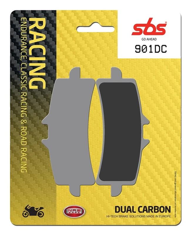 2X SBS Front Dual Carbon Performance Brake Pads Set OE Quality 901DC