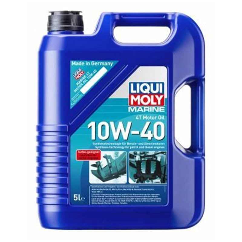 LIQUI MOLY Marine 4T Motor Oil 10W-40 | 5 L | Boot motor oil | SKU: 25013