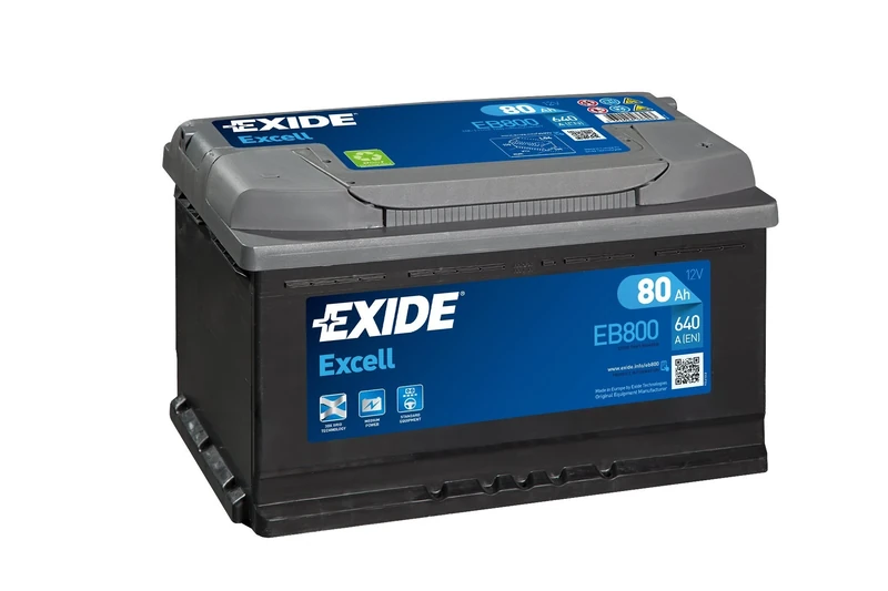 Exide Excell Eb800 Car Battery 115Se 80 Ah