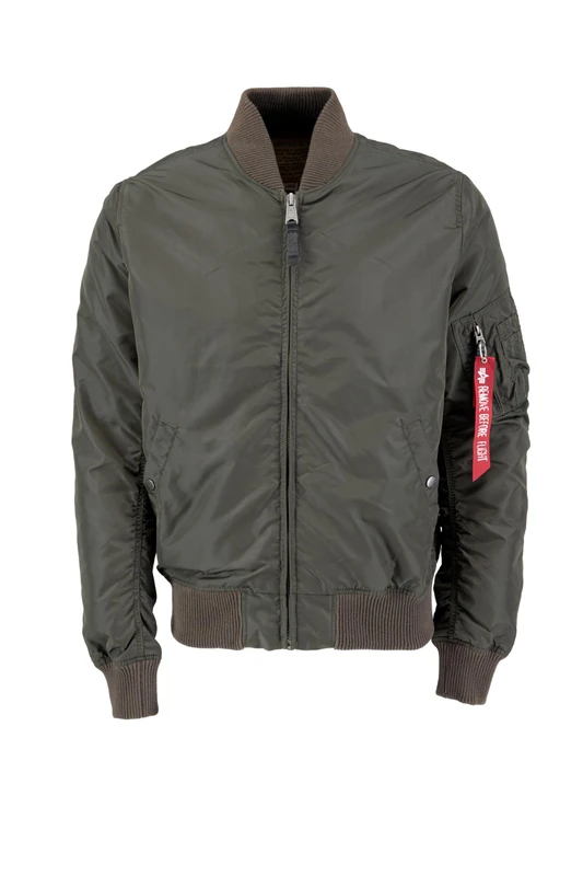 Alpha Industries MA-1 TT Bomber Jacket for Men Rep.Grey