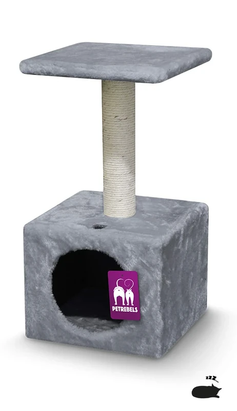PetRebels Cat tree Cheap Bastards Atlanta 60 light grey