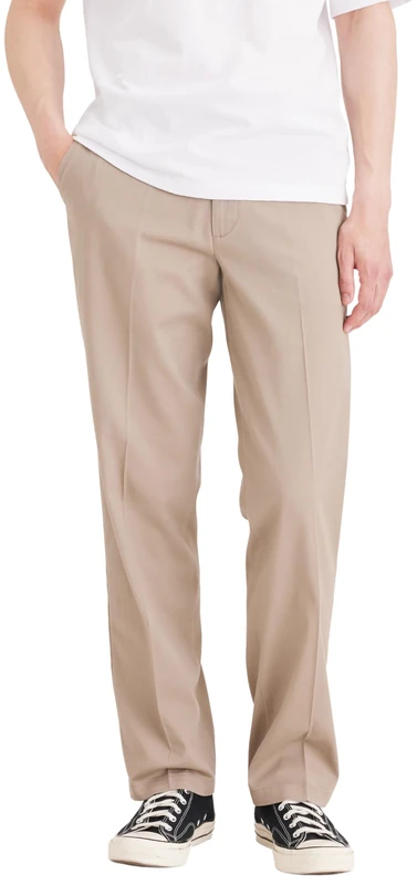 Dockers Men's Classic Fit Easy Khaki Pants Casual, Timberwolf, 38W / 34L - Image 1