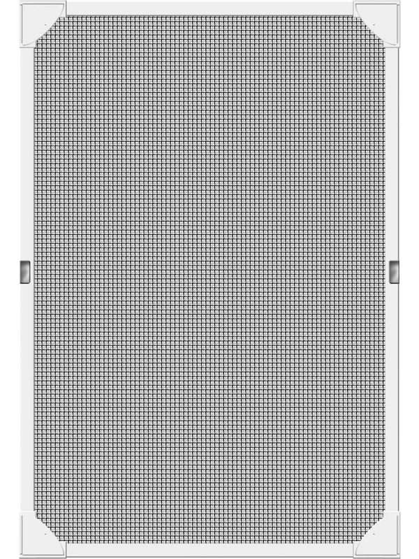Schellenberg 50749 Insect Protection Screen for Roof Window Fly Screen with Magnetic Frame - No Drilling Required) 80 x 140 cm White - Image 1