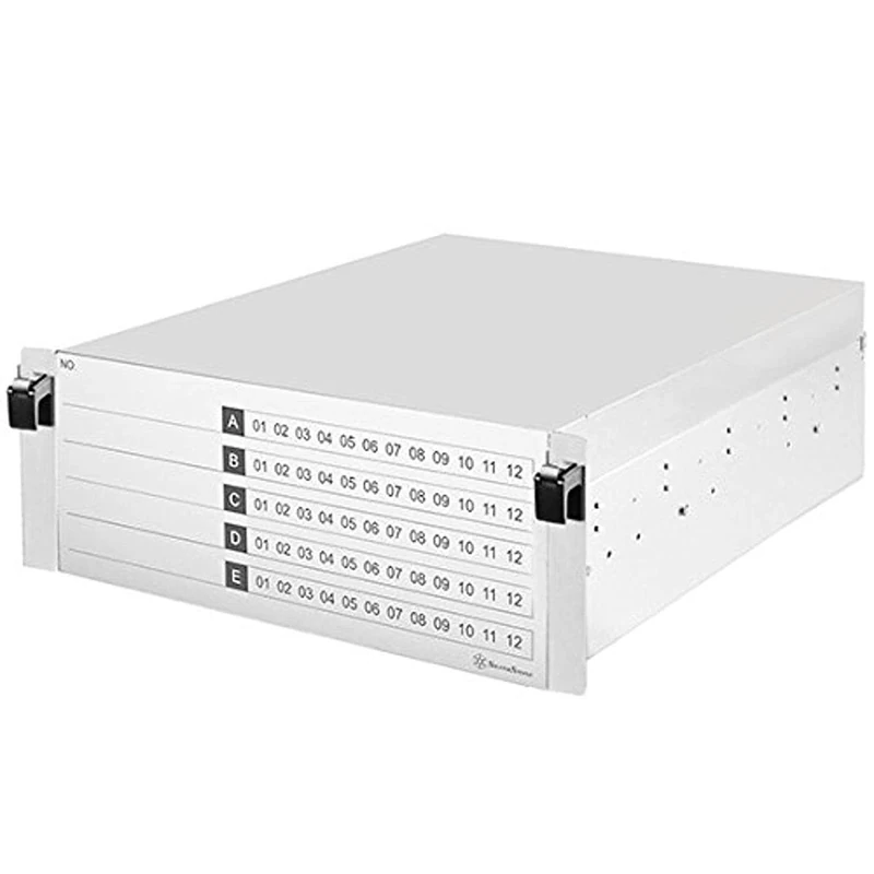 SilverStone SST-RMB41 - 4U 60 pcs 2.5 Inch HDD or SSD Hard Drive Protection Collection Chassis