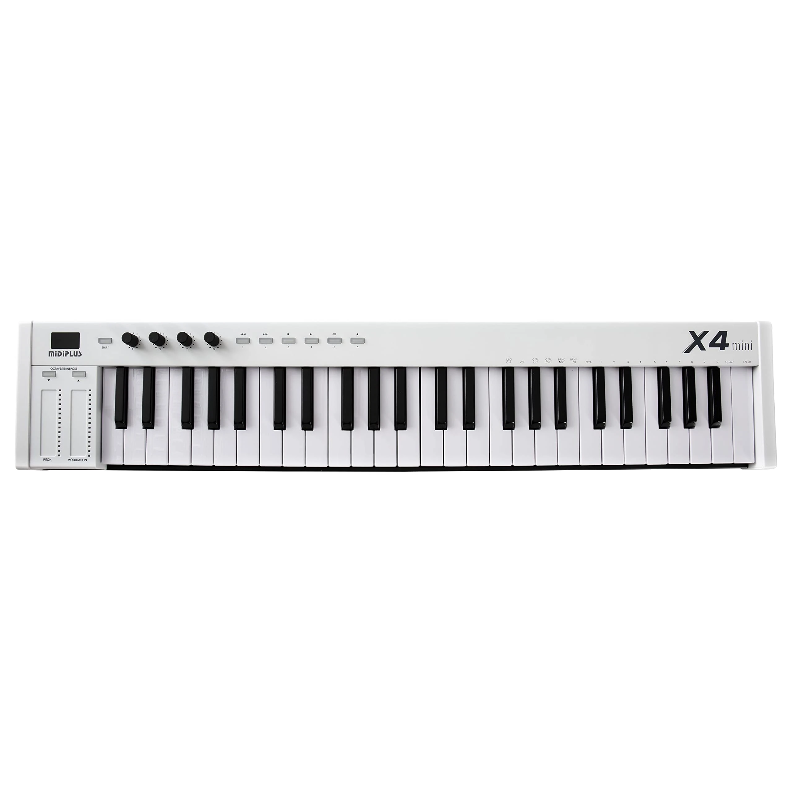 midiplus X4 mini MIDI Keyboard Controller, White