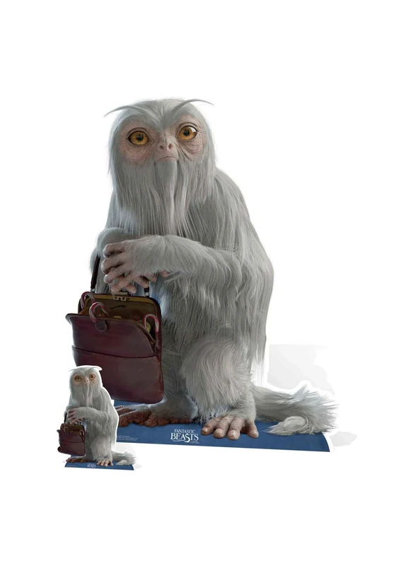 Star Cutouts Ltd Star Cutouts Demiguise Fantastic Beasts Life Size Cardboard, Multi-Colour, 118 x 5 x 118 cm