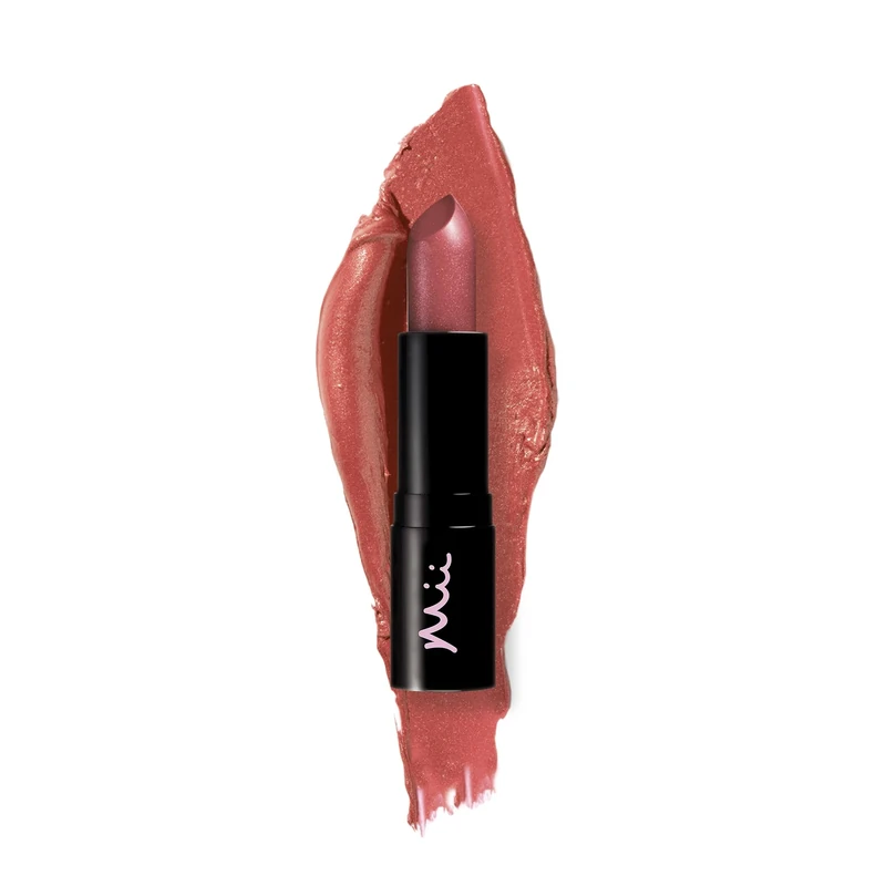 Mii Cosmetics Moisturising Lip Lover Long-Lasting Plump Lipstick | 16 Shades | Improves the Condition of Your Lips & Delivers a Rich Colour and Sheen | Whisper