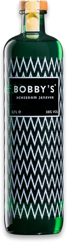 Bobby's Schiedam Jenever Gin 70cl - Exceptional Blend of Indonesian Botanicals and Traditional Malt Spirit - 38% ABV - Premium Bottle Makes a Great Gin Gift