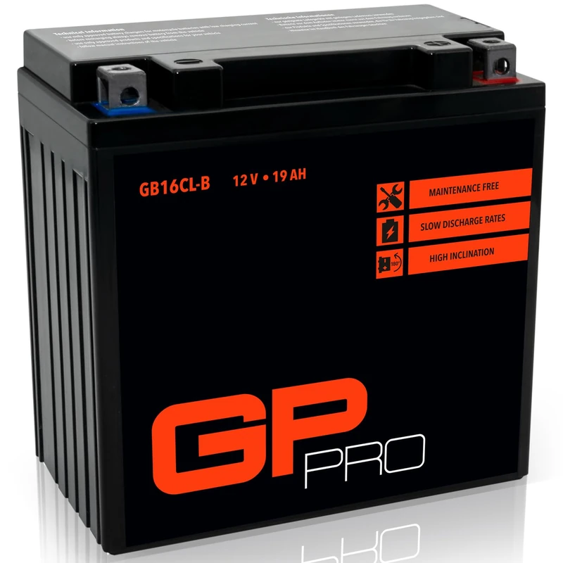 GP-PRO GB16CL-B 12V 9Ah GEL Motorcycle Battery