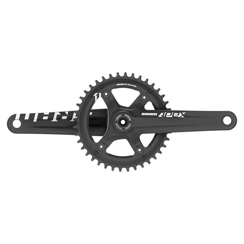 SRAM Crank Apex 1 Gx Black W 42T X-Sync Chainring (GXPcups Not Included): 11Spd 172.5mm 42T