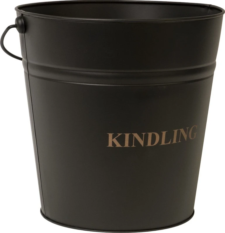 Ivyline BKB30 30 cm Kindling Bucket - Black