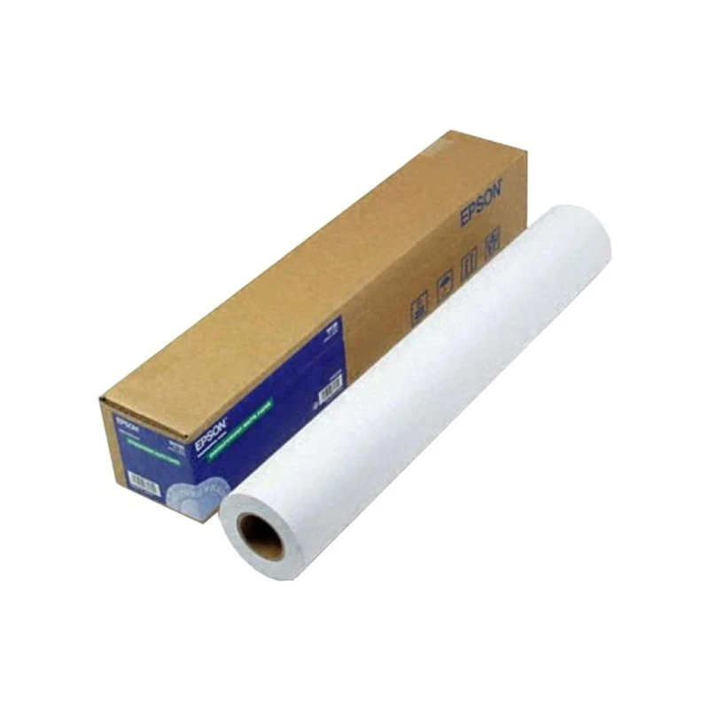 Epson Singleweight Matte Paper, 432mm x 40m Roll, 120g/m², 17 inch, for Indoor Signage and Posters