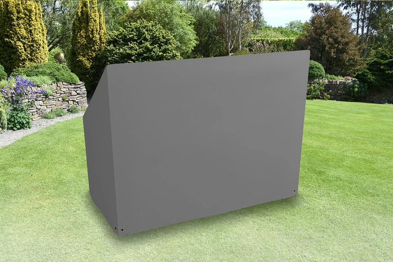 Bosmere Protector 7000 | Garden Swing Seat Cover | W 220cm D 125cm H 170cm | 100% Waterproof, Breathable Material, UV Protected, Heavy Duty 300D | 7 Year Guarantee | NP012, Gray