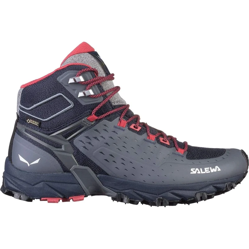 Salewa WS Alpenrose Ultra Mid Gore-TEX, Trekking & hiking boots Women's, Blue (Night Black/Mineral Red), 5 UK