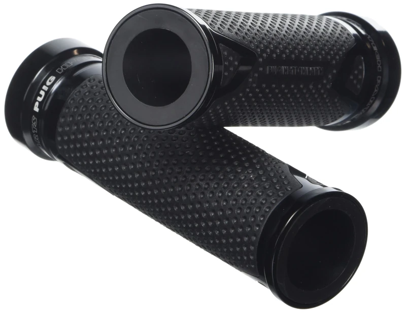Puig 8191N Grips Radikal Set, Black, 123 mm