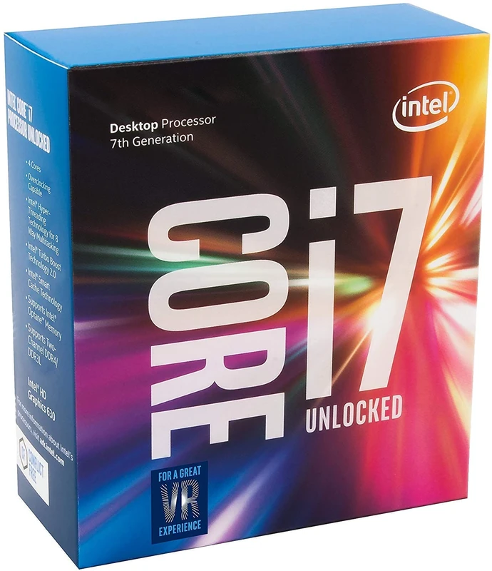 Intel Core i7-7700K 4.2 GHz QuadCore 8 MB Cache CPU - Black