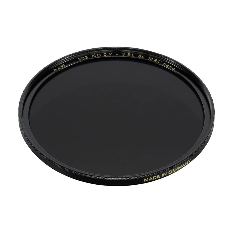 B + W Neutral Density Filter ND8 MRC Nano XS 16x, Hardened and Tempered, Slim, Premium