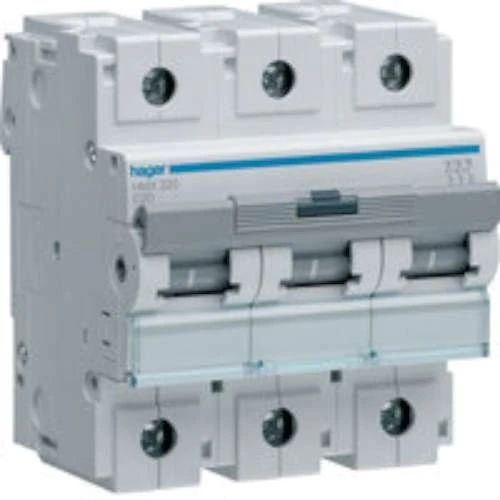 Hager HM Series - Automatic Magnetic Thermal Series -HM Curve-C 50KA 3-Pole 20A