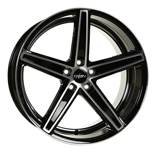 Oxigin 18 Concave 10.50 x 21 Offset 52 Bolt Pattern 5.00 x 120.00 Centre Bore 76.90 OXACHTZE10521K152BFPHD, Black Full Polish