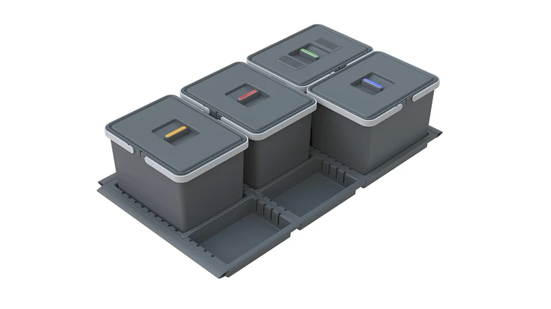 Elletipi PTC22 09050 2F C10 PPV Drawer Differentiated Bin