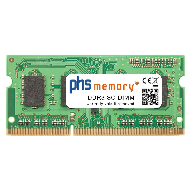 PHS-memory 2 GB RAM Memory Module for Asus EeeBox PC EB1501P-B076E DDR3 SO DIMM 1333MHz PC3-10600S - Image 1