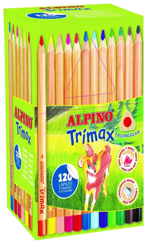 Alpino AL000377 – Pencil Case with 120 Pencils