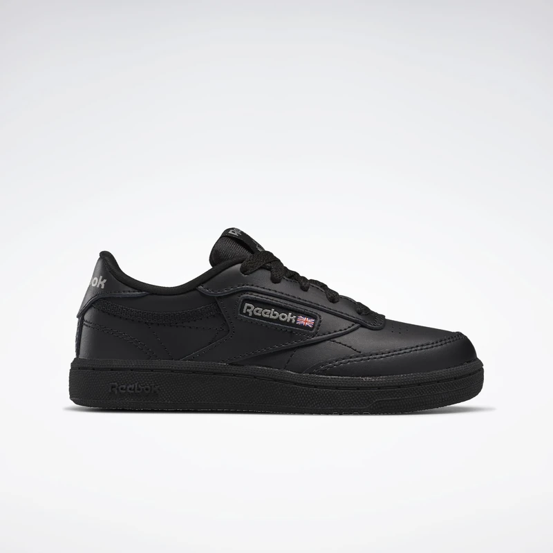 Reebok Men Club C Sneaker, Black/Charcoal-Int, 4.5