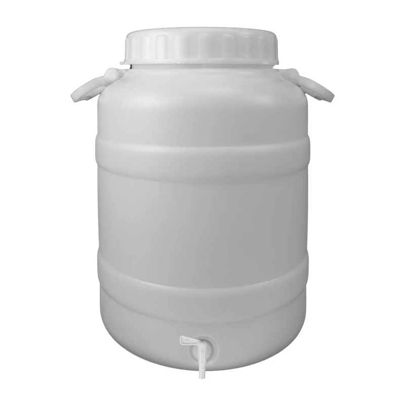 WOLFPACK 5085540 Drum Carafe, White, 30 L - Image 1
