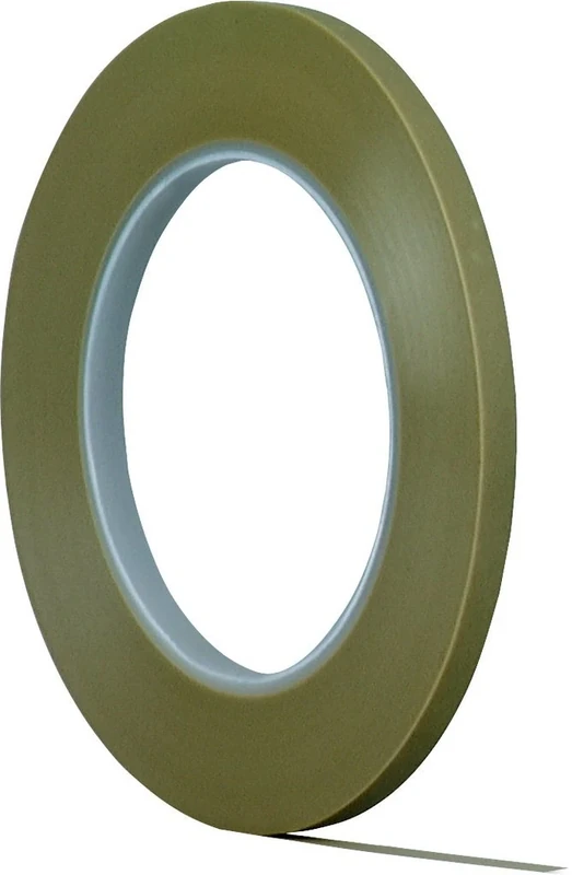3M 218 Fine Line Tape, 6 mm x 55 m, Olive, Pack of 144