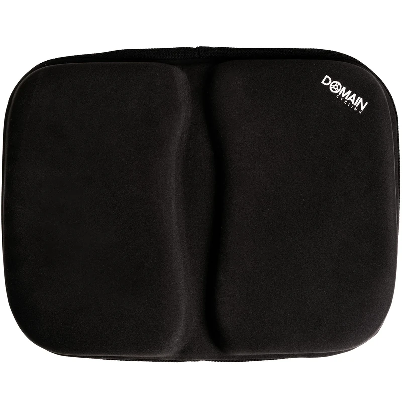 Domain Cycling Bike Seat Cushion for Recumbent Bike - Pad Gel Exercise Bike Seat Cover for Recumbent Bike Seat, Stationary Spin Bicycle Seat, Women and Men, 39 x 29 cm