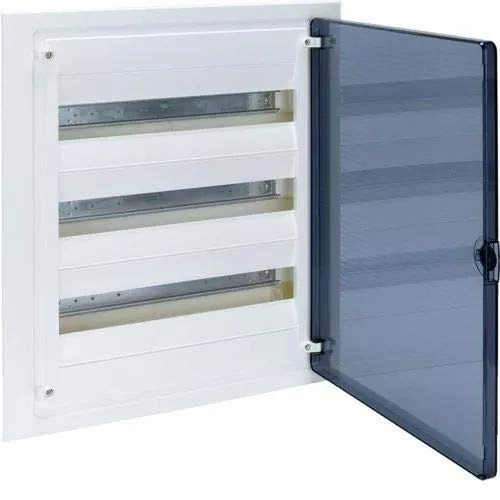 Hager Golf VF Series - Golf Box VF 3 Rows 54 Modules Door Transparent Terminal QC - Image 1