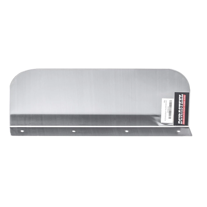 DuraSteel Stainless Steel Side Splash Guard - 15" x 6" Deck Mount - for Commercial Usage - Hand Sinks and Compartment Prep Sinks - Sink Basin Safe Guard/Splatter Guard/Cross Contamination Sink Guard