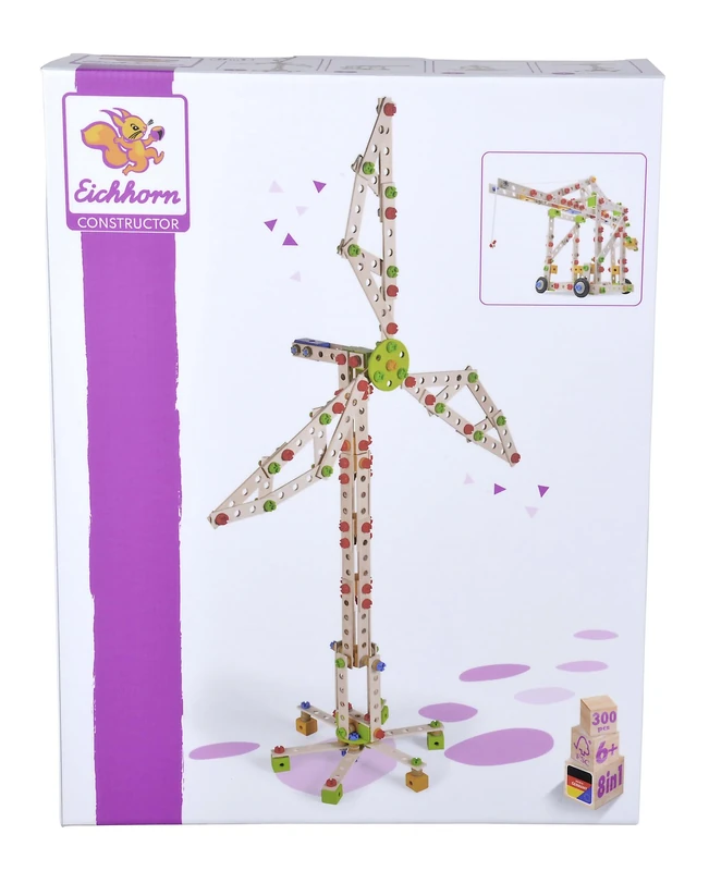 Eichhorn 100039046 "Constructor - Wind turbine Building Kit (300-Piece)
