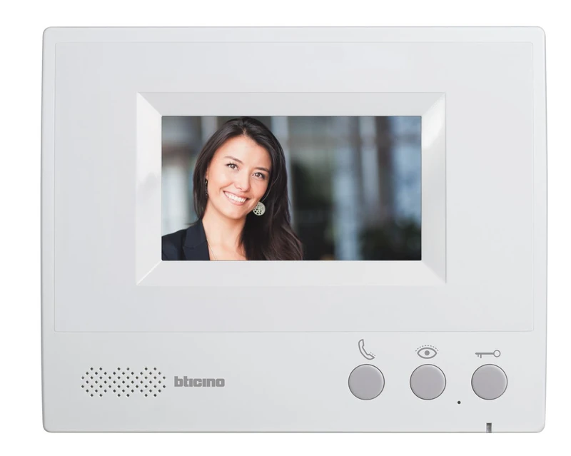 BTicino, 330651 – Video Intercom Handsfree, Display of 4., 3 Inch, Grey