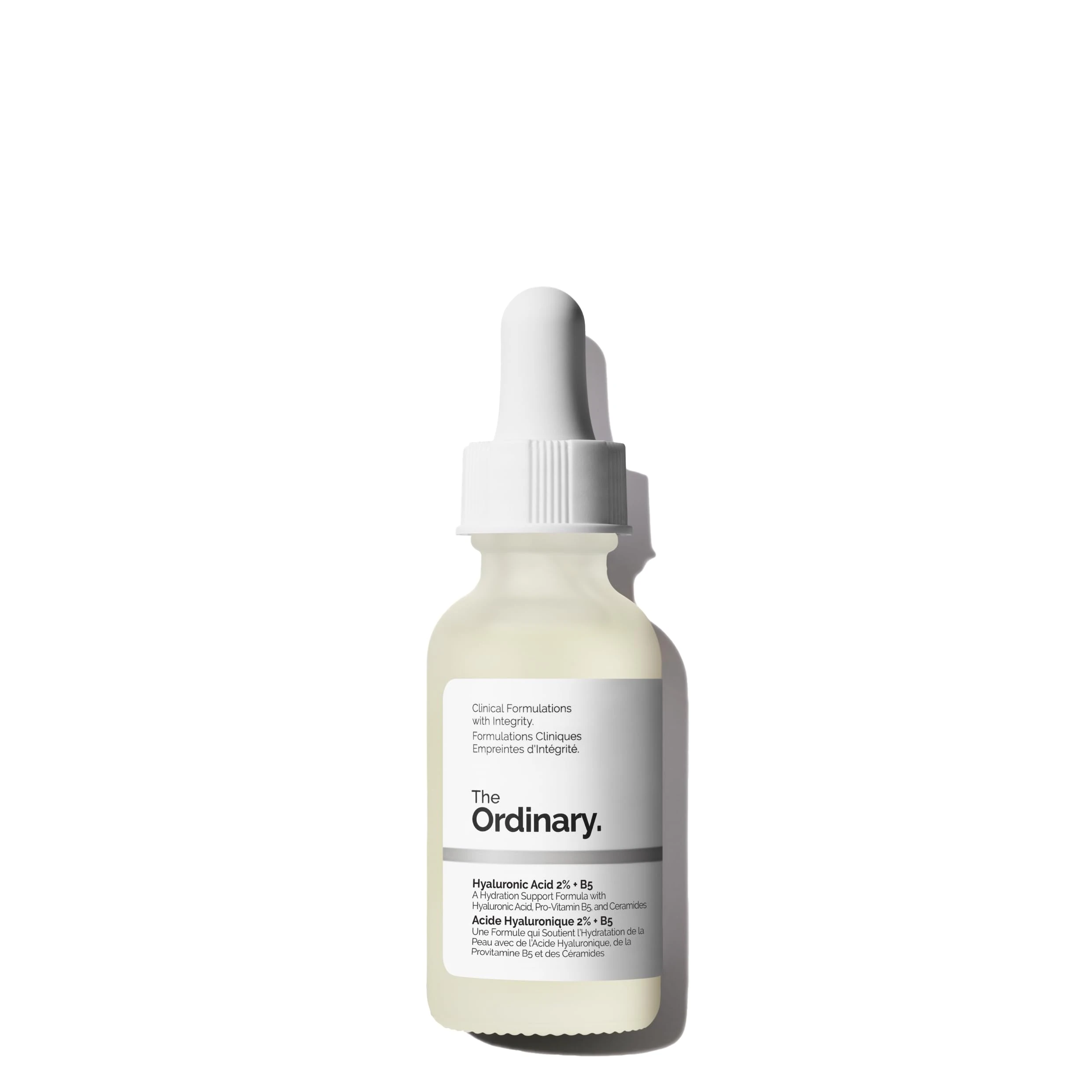The Ordinary Hyaluronic Acid 2% + B5 (with Ceramides), Multi-Depth Hydration Serum for Plumper, Smoother Skin, 30ml