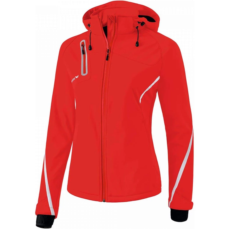 Erima Women Outdoor Basics Softshell Jacket Function - red/white, 40