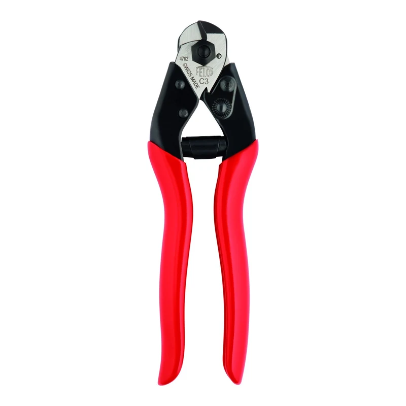 FELCO Wire Cutter Model C3 One Handed Operation Triangular Cutting System Cuts 3mm Wire and Cable Without Squashing Dinghy Sailing Rigging Yacht Rigging Gardening Made In Switzerland - Image 1