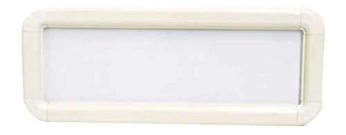 Caledonia Signs 58702 Suspended Frame with Kit, 600 mm x 200 mm, White