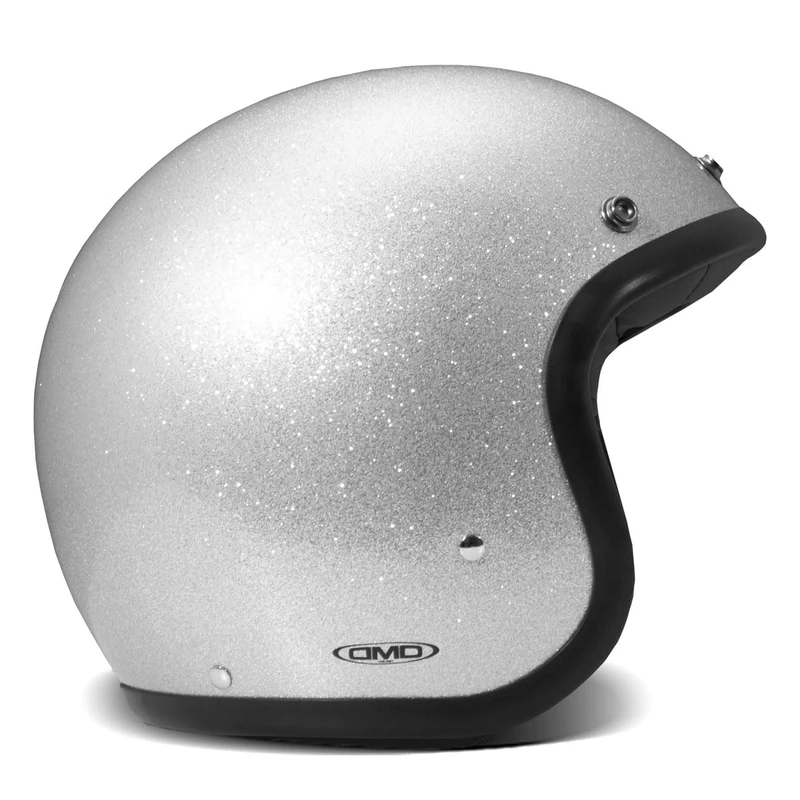DMD 1jts30000gs05 Helmet Moto, Glitter Silver, XL