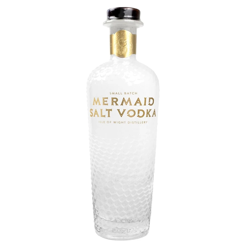 Mermaid Salt Vodka - Smooth & Subtle with Sea Salt Notes - Vegan & Gluten Free, 70cl