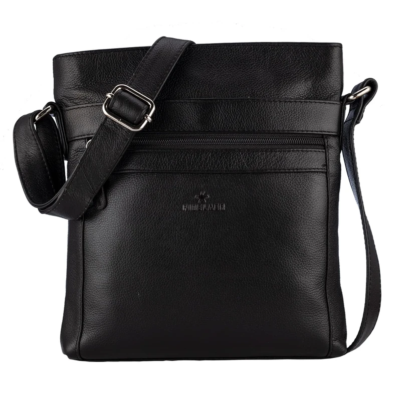 Finelaer Leather Purse Crossbody Bags For Women, Black, S - Image 1