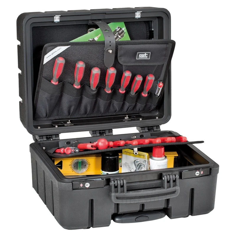 GT Line PIVOTPTS - Maleta portaherramientas con bolsillos