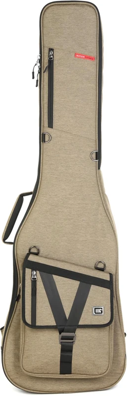 Gator GT-BASS-TAN Transit Series Padded Electric Bass Guitar Bag