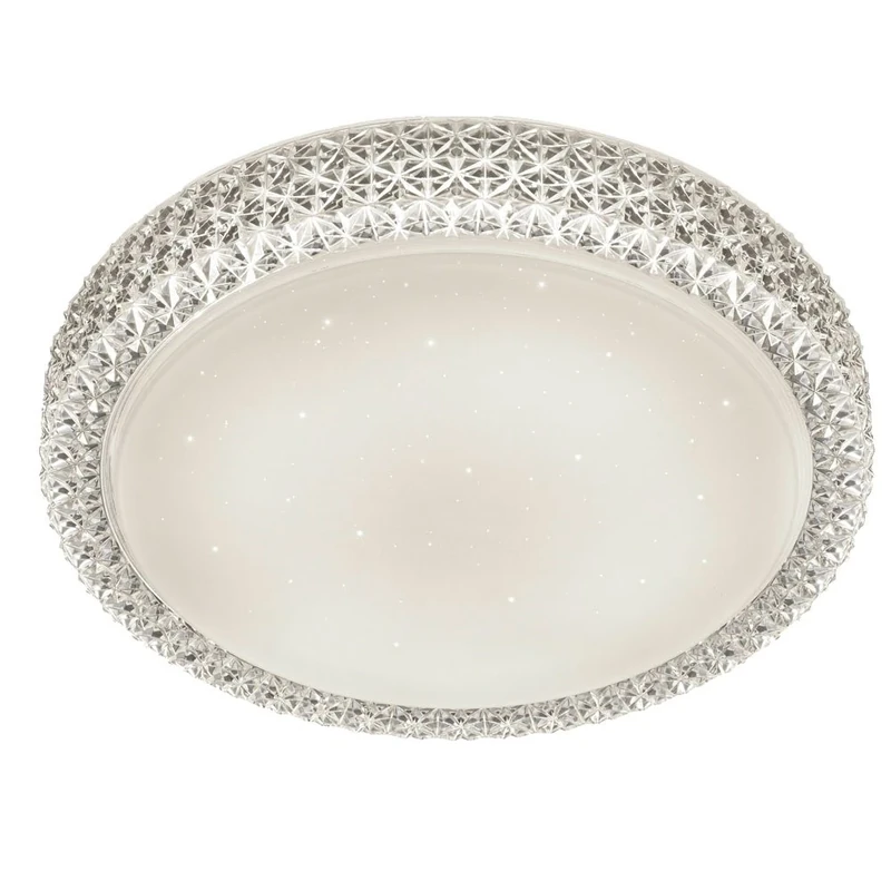 Reality Pegasus LED Ceiling Light, Dimmable, Starry Sky Effect, Diameter 40 cm 21 W, White, Metal