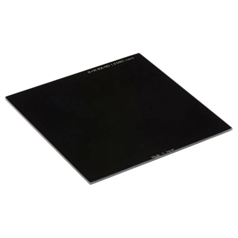 B+W 4" X 4" Neutral Density 1.8-64x Multi-Resistant Coating Nano (806M) Camera Lens Truer Neutrality - full-size, Gray (66-1089123)