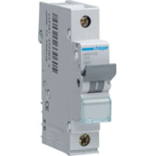 Hager Series nr - 63a Curved C Single Pole Magnetic Switch