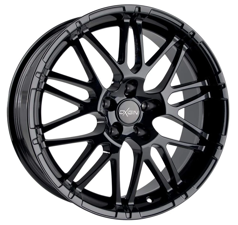 Oxigin 14 Oxrock 10.00 x 22 Offset 45 Bolt Pattern 5.00 x 130.00 Centre Bore 71.60 OXVIERZEHN1022M45B, Black - Image 1