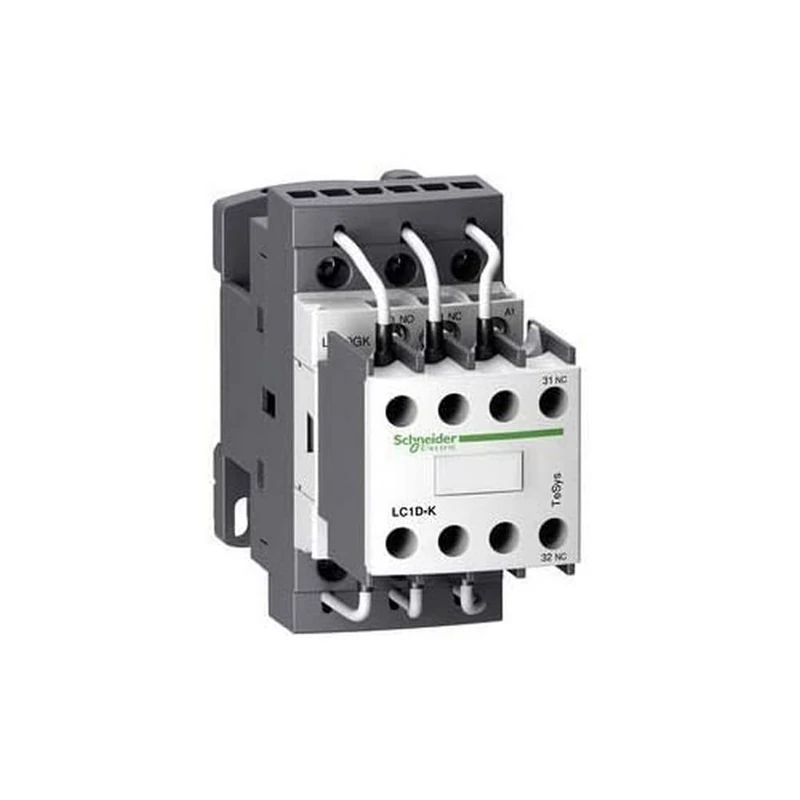 Schneider LC1DGKV7 Contactor 16, 7Kvar Coil 4, White - Image 1