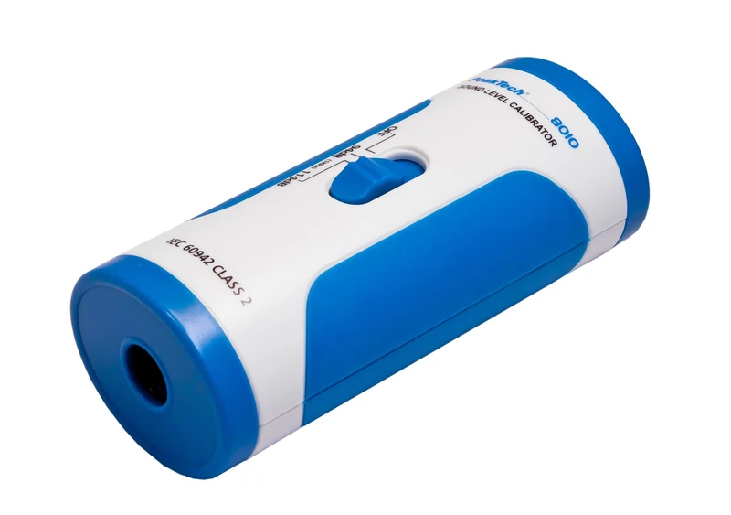 PeakTech 8010 - Sound Level Calibrator, Class 2 High Precision Calibrator, Sound Level Meters, Testing of 1/2" Audio Microphones, High Accuracy, Frequency Accuracy - 94 dB / 114 dB