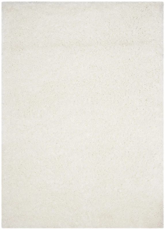 Safavieh Shag Rug for Living Room, Dining Room, Bedroom - Polar Shag Collection, Short Pile, in White, 155 X 229 cm